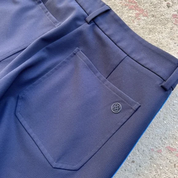 G/Fore Tux Straight Leg Trouser Stripe Pants 6 Blue GFore Women’s Golf Classy - Picture 4 of 7